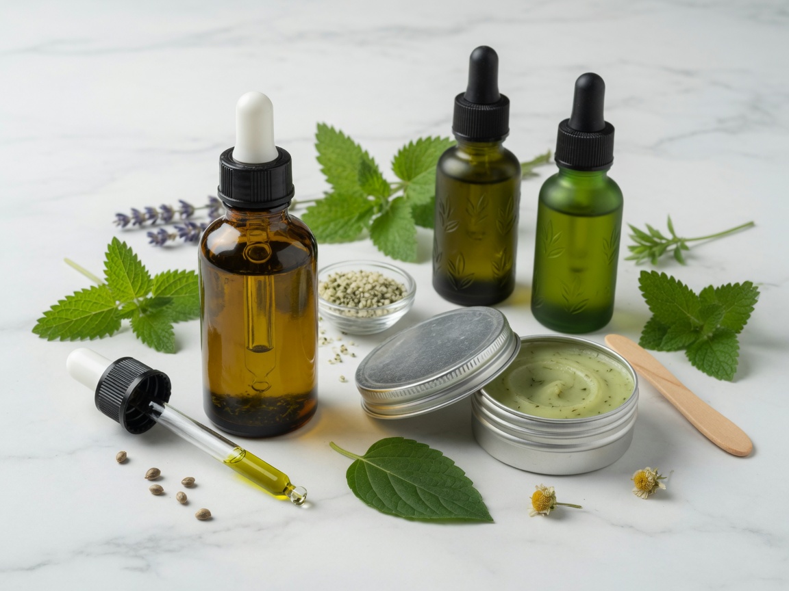 CBD oils and wellness products